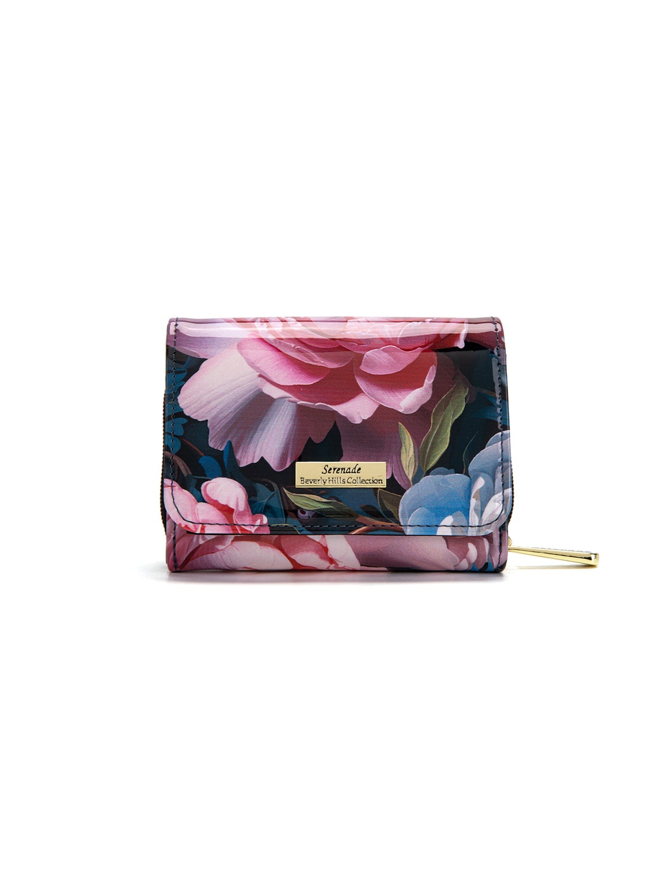 Serenade - WSF1403 Marguerite Small Patent Leather Wallet with RFID