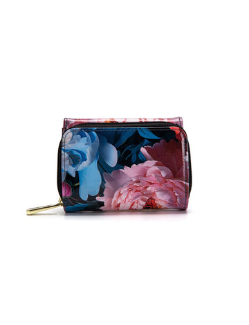 Serenade - WSF1403 Marguerite Small Patent Leather Wallet with RFID - 0