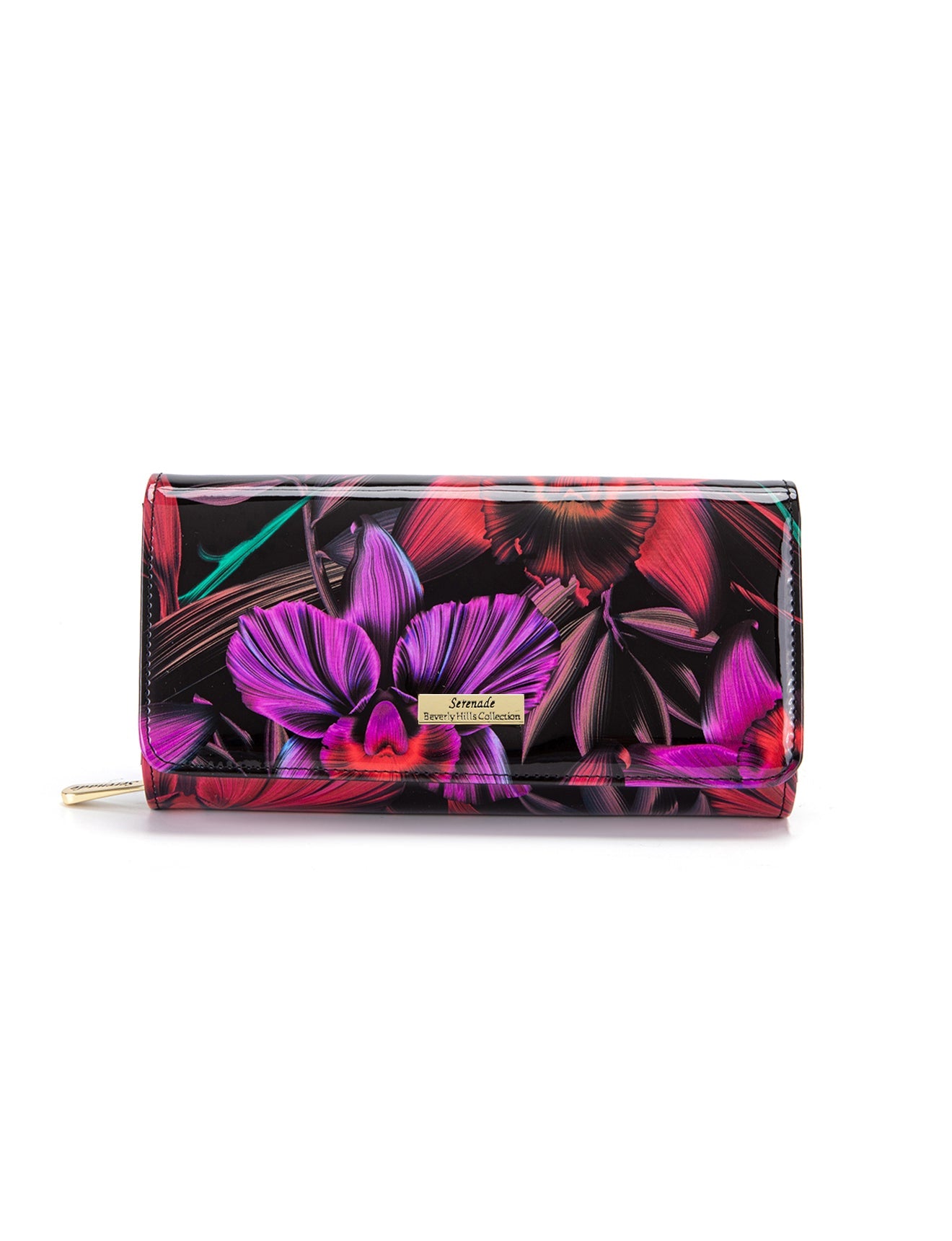 Serenade - WSF1501 Orchid Large Leather Wallet with RFID