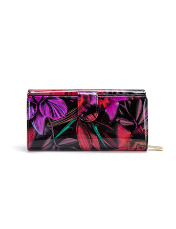 Serenade - WSF1501 Orchid Large Leather Wallet with RFID - 0