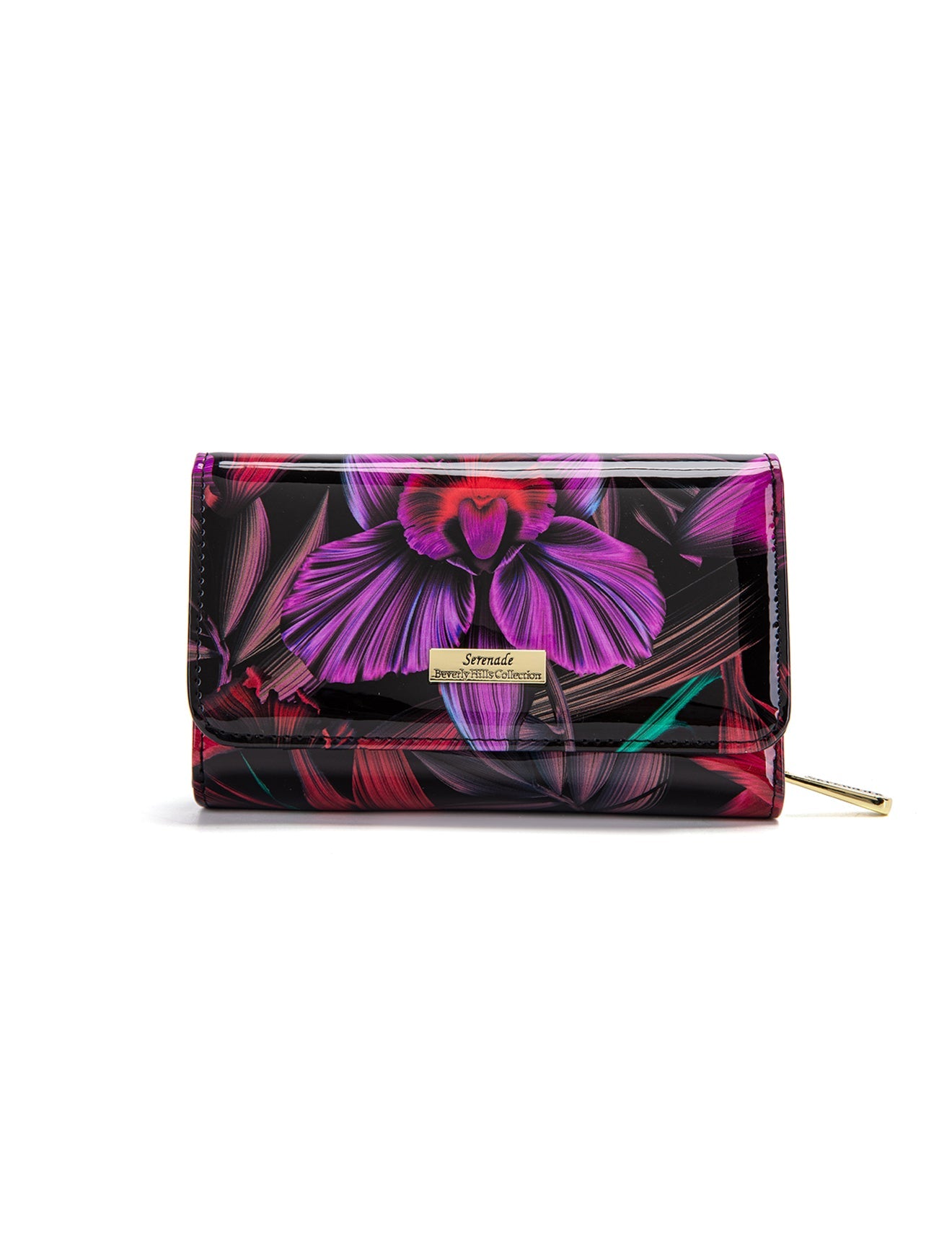 Serenade - WSF1502 Orchid Medium Leather Wallet with RFID