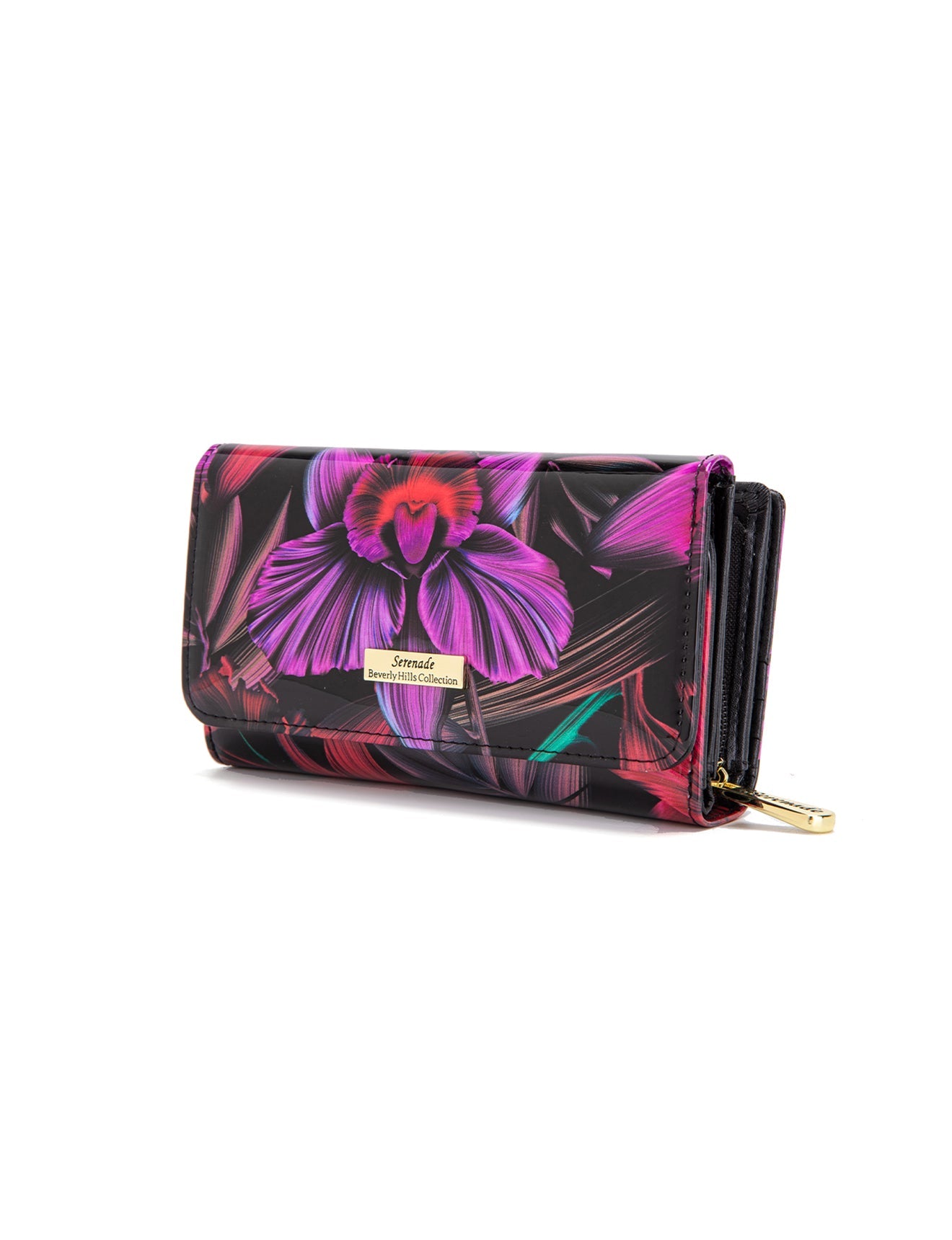 Serenade - WSF1502 Orchid Medium Leather Wallet with RFID