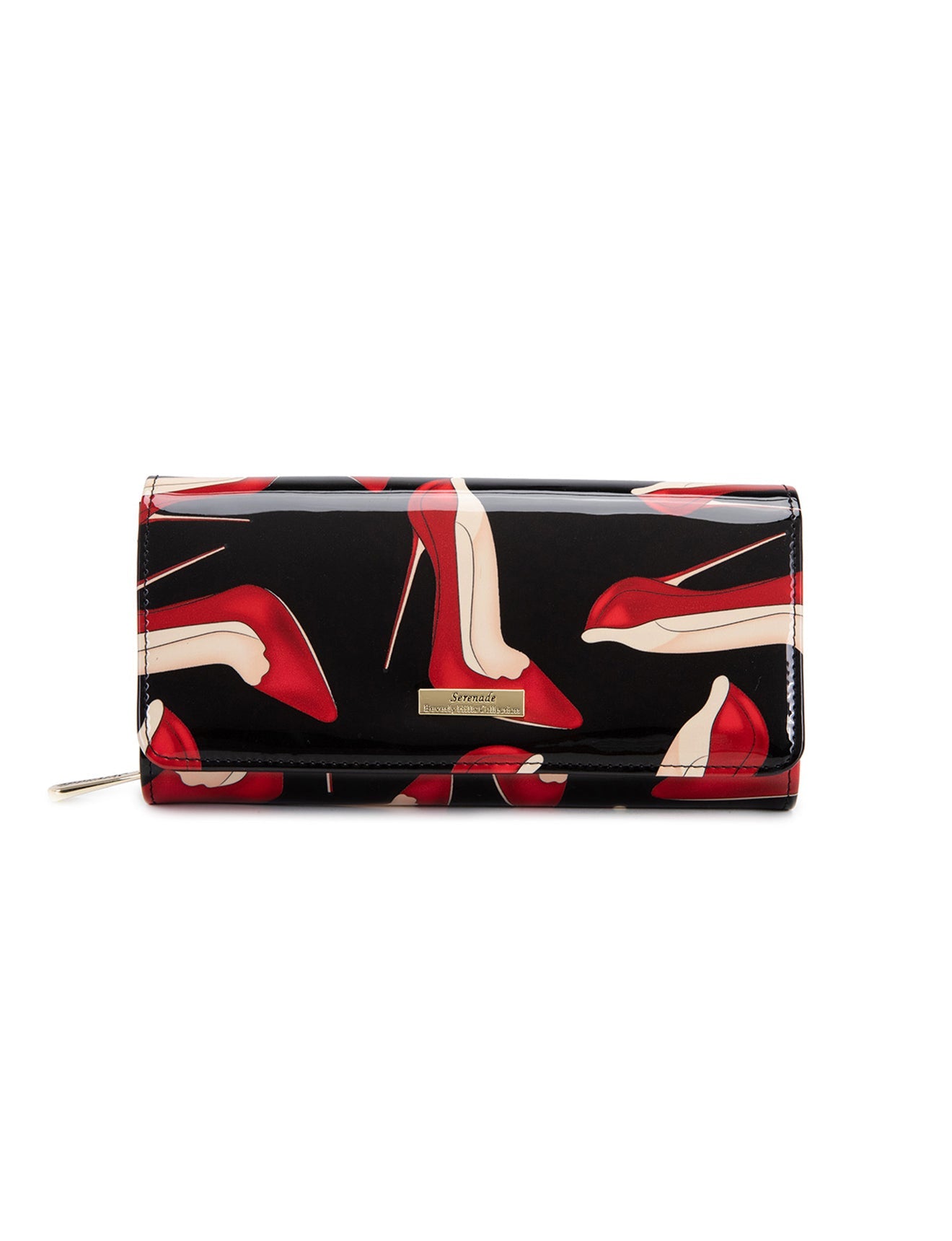 Serenade - WSF1901 Stiletto Large Leather Wallet with RFID