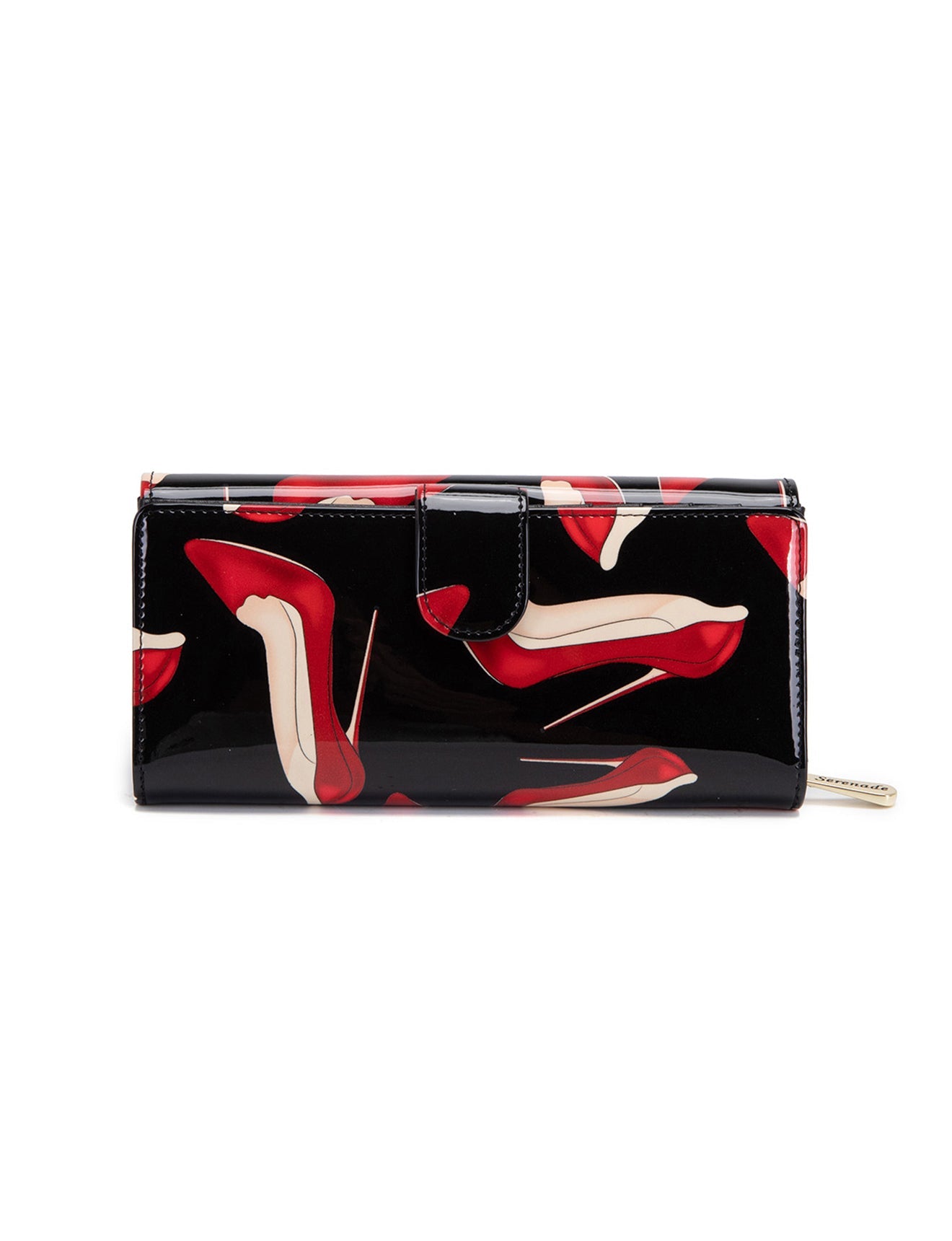 Serenade - WSF1901 Stiletto Large Leather Wallet with RFID