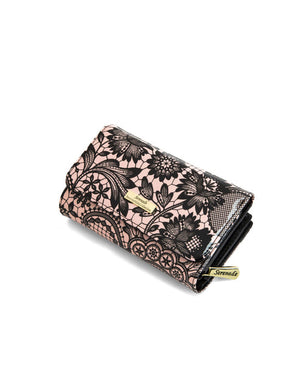 Serenade - WSF3202 Corsette Medium Patent Leather RFID Wallet (SP)