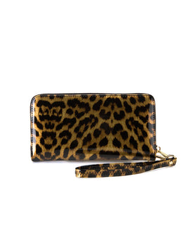 Serenade - WSF3516 Rougue Zip around RFID wallet - Leopard - 0