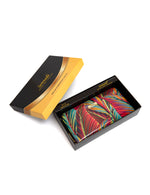 Serenade - WSF3916 Amazon Zip Around Leather wallet- Coloured Palms