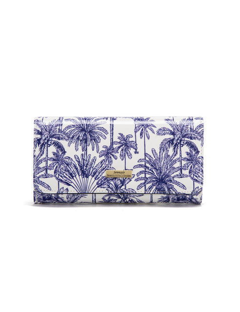 Serenade - WSF4001 Palms Large Patent Leather RFID Wallet (SP)