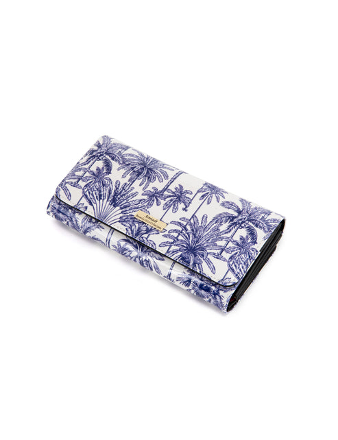 Serenade - WSF4001 Palms Large Patent Leather RFID Wallet (SP)