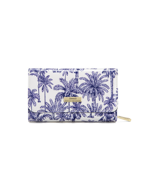 Serenade - WSF4002 Palms Medium Patent Leather RFID Wallet (SP)