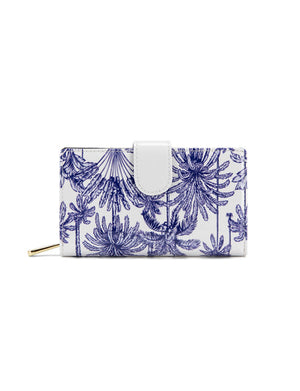 Serenade - WSF4002 Palms Medium Patent Leather RFID Wallet (SP)