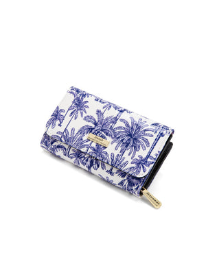 Serenade - WSF4002 Palms Medium Patent Leather RFID Wallet (SP)