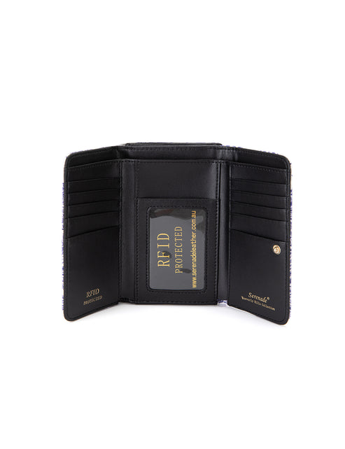 Serenade - WSF4002 Palms Medium Patent Leather RFID Wallet (SP)