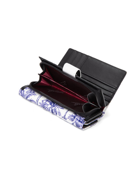Serenade - WSF4002 Palms Medium Patent Leather RFID Wallet (SP)