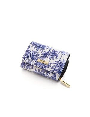 Serenade - WSF4003 Palms Small Patent Leather RFID Wallet (SP)