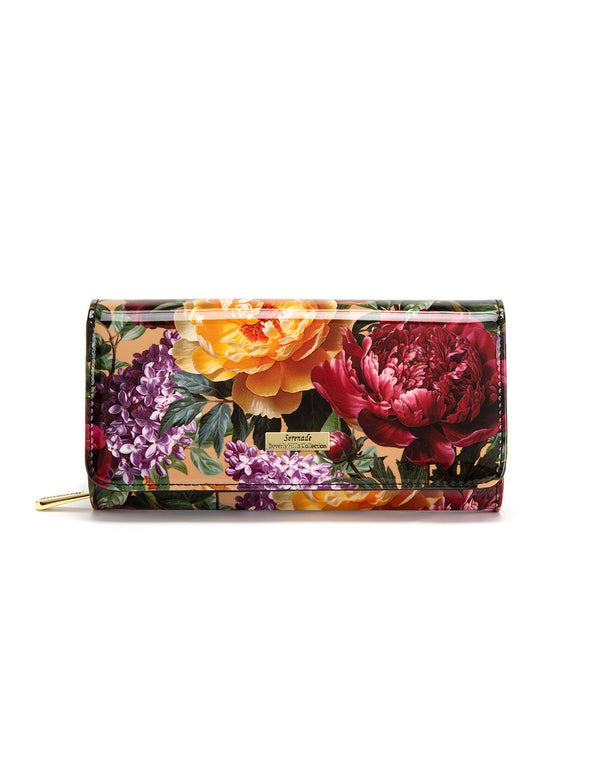 Serenade - WSF4101 Bouquet Large Leather Wallet