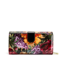 Serenade - WSF4101 Bouquet Large Leather Wallet - - 0