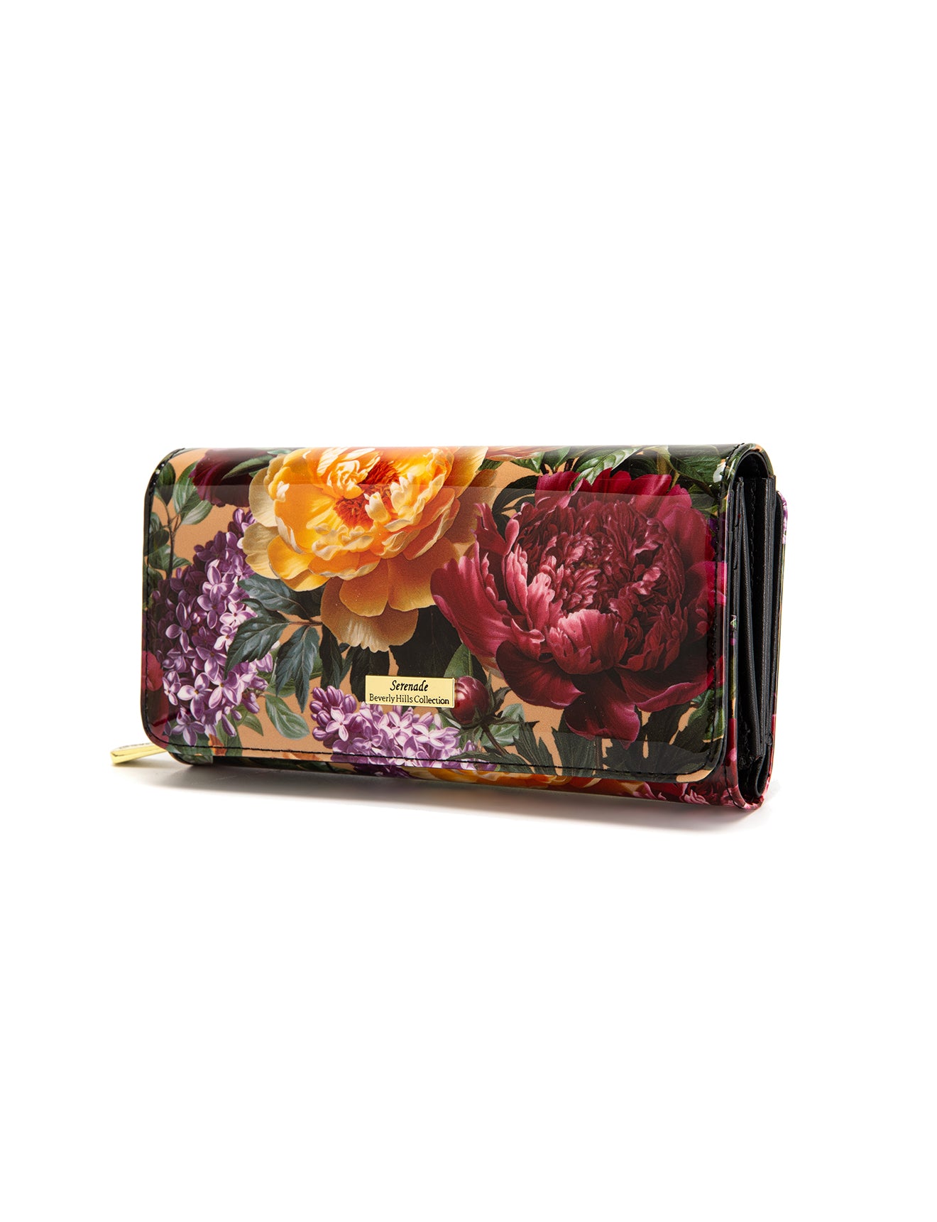Serenade - WSF4101 Bouquet Large Leather Wallet -