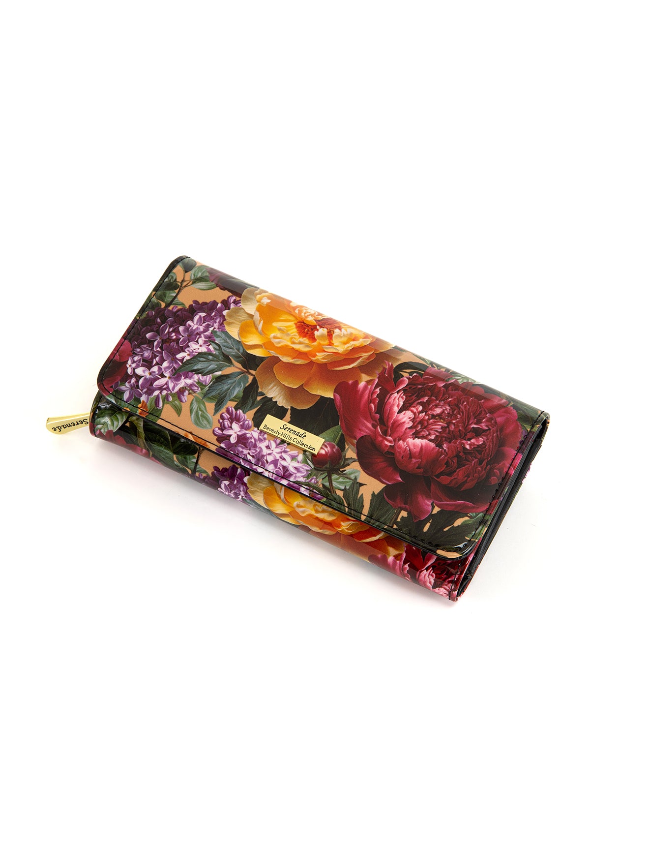 Serenade - WSF4101 Bouquet Large Leather Wallet -