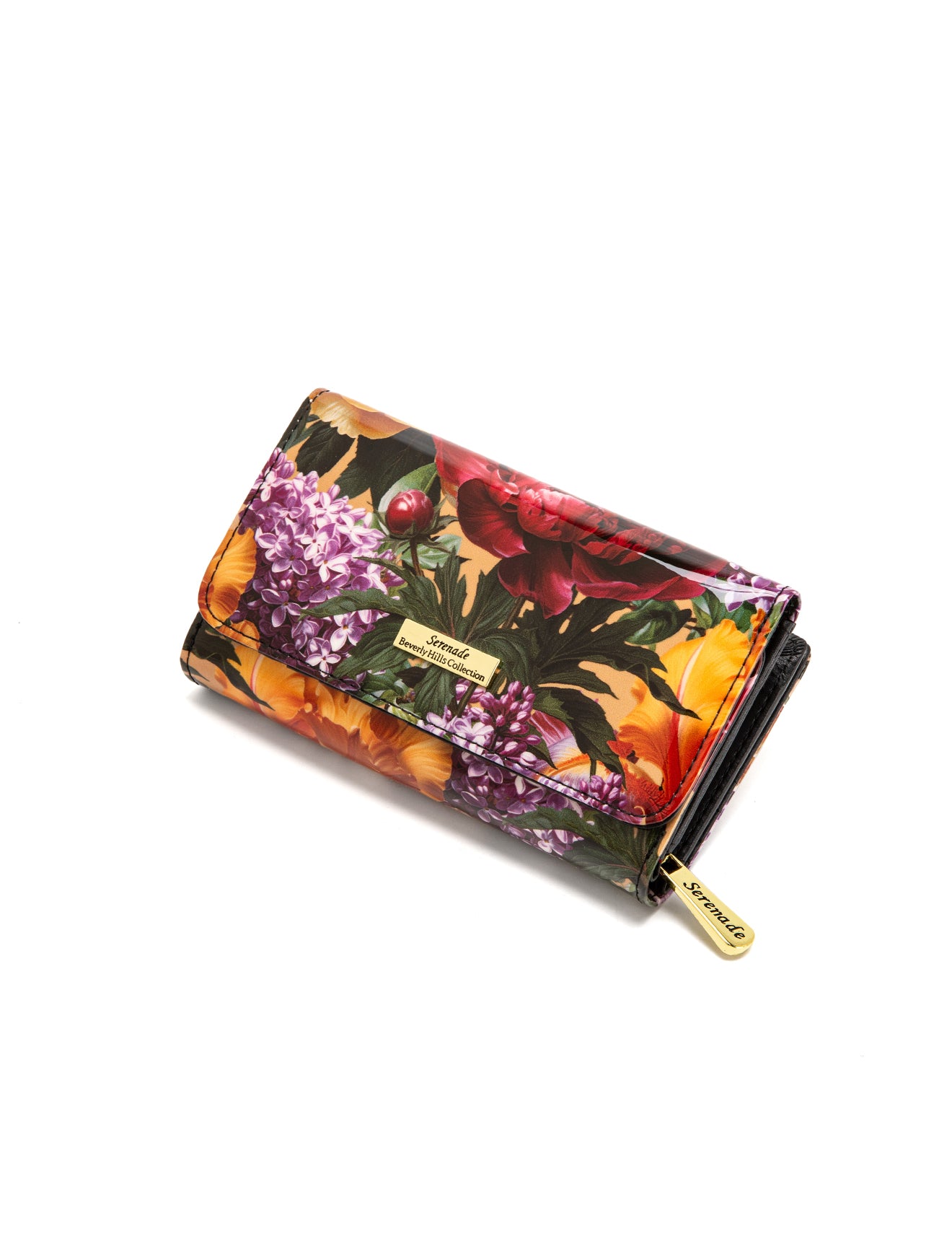 Serenade - WSF4102 Bouquet Medium Leather Wallet -