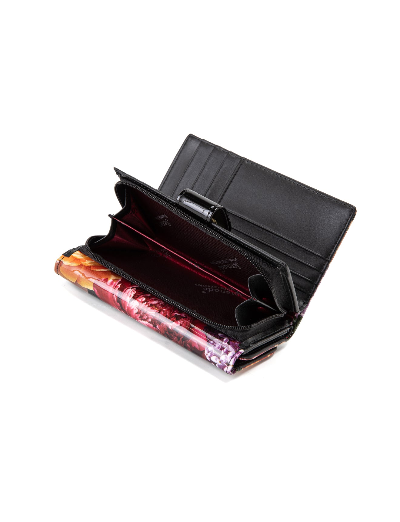 Serenade - WSF4102 Bouquet Medium Leather Wallet -