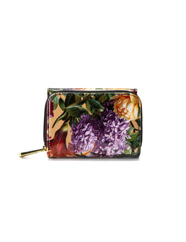 Serenade - WSF4103 Bouquet Small Leather Wallet - - 0
