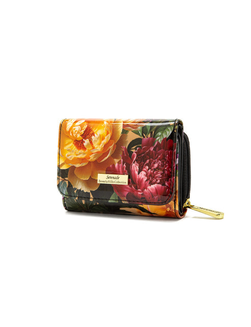 Serenade - WSF4103 Bouquet Small Leather Wallet