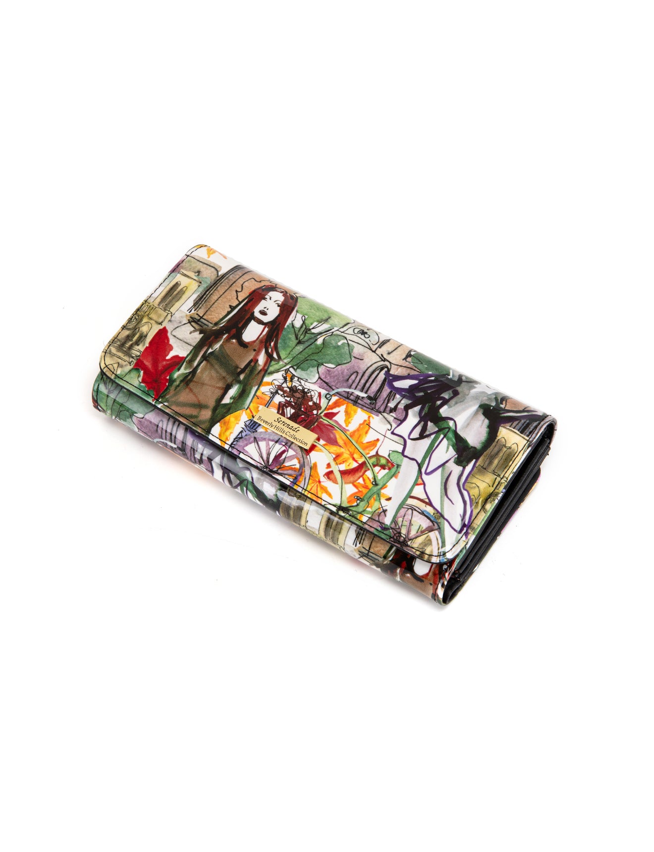Serenade - WSF4201 Parisian Large Leather Wallet