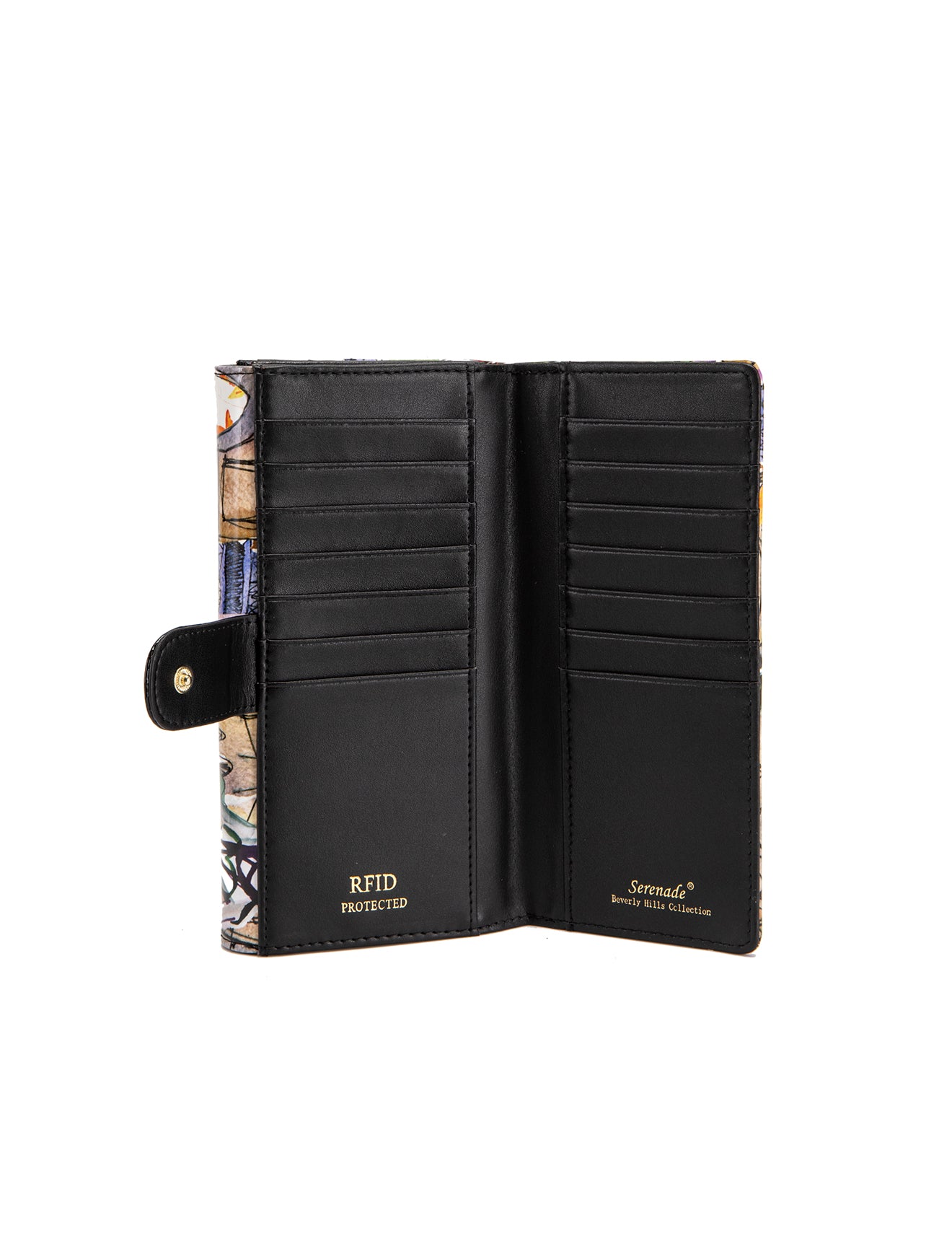 Serenade - WSF4201 Parisian Large Leather Wallet