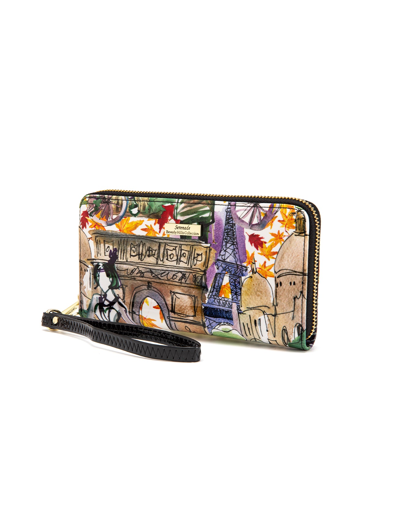 Serenade - WSF4216 Parisian Zip Around Leather wallet