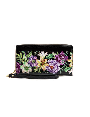 Serenade - WSF4316 Ambretta Zip Around Leather RFID Wallet (SP)