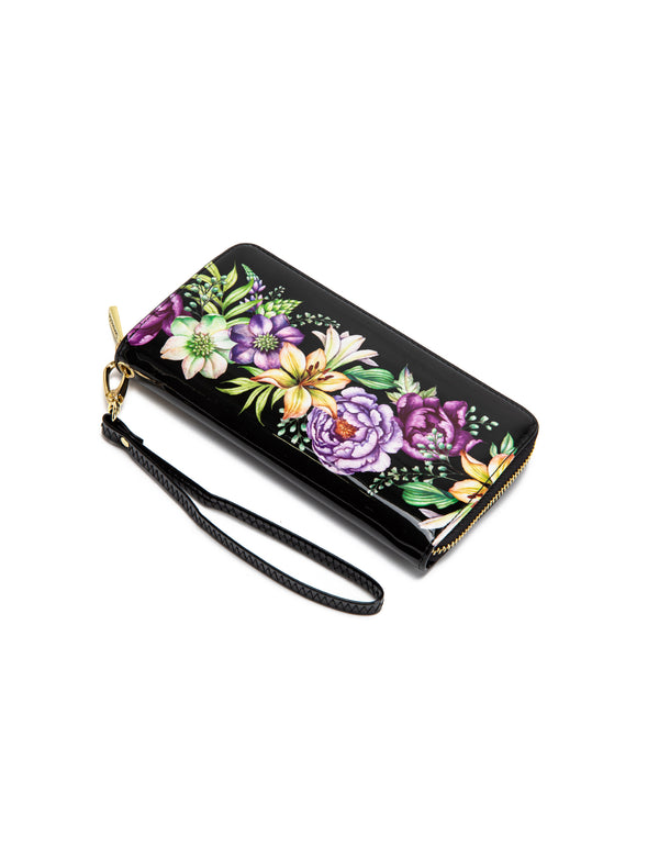 Serenade - WSF4316 Ambretta Zip Around Leather RFID Wallet (SP)
