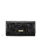 Serenade - WSF4501 AMIRA Large Leather Wallet - Black
