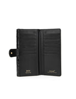Serenade - WSF4501 AMIRA Large Leather Wallet - Black