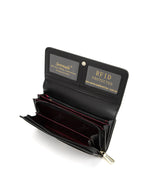 Serenade - WSF4501 AMIRA Large Leather Wallet - Black