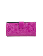 Serenade - WSF4501 AMIRA Large Leather Wallet - Magenta