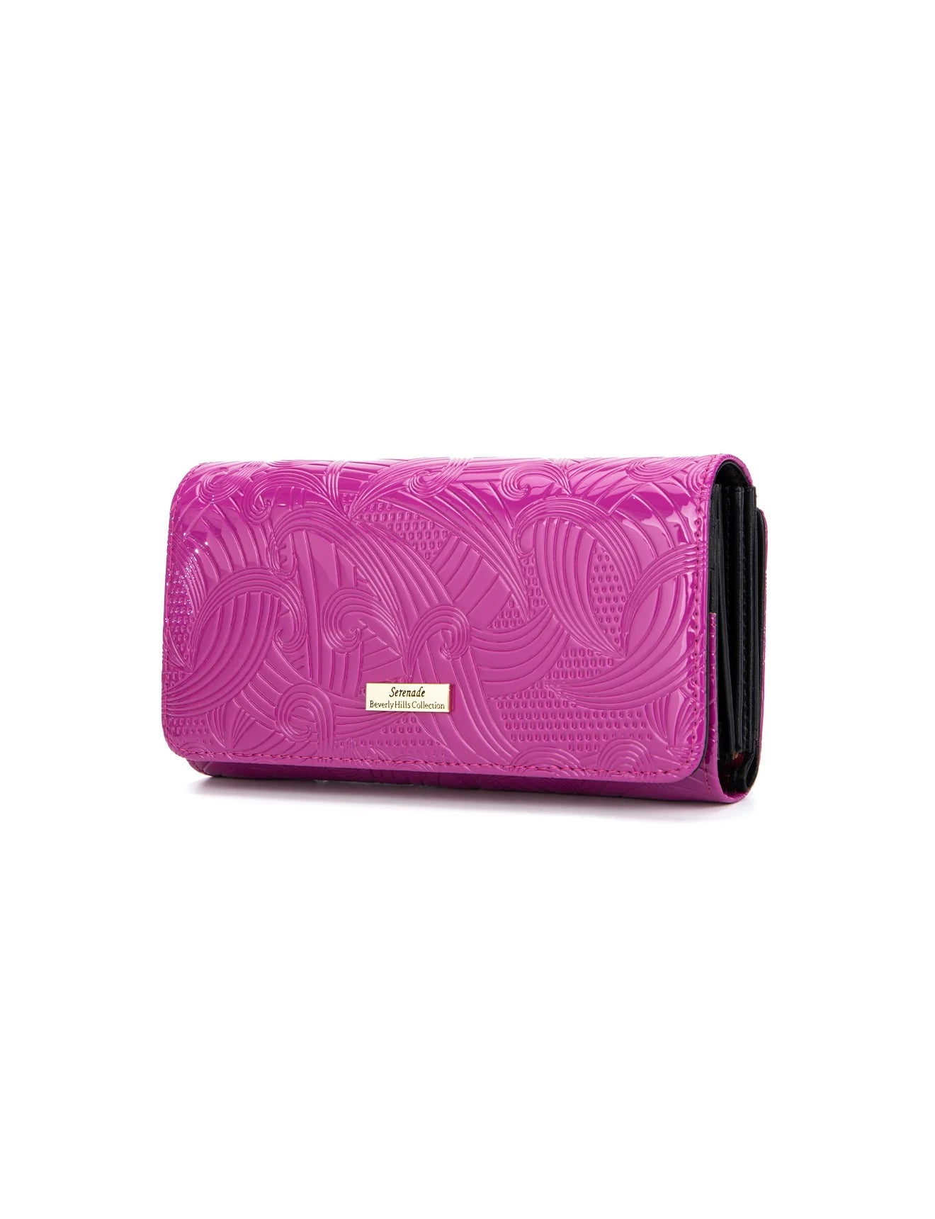 Serenade - WSF4501 AMIRA Large Leather Wallet - Magenta