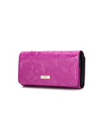 Serenade - WSF4501 AMIRA Large Leather Wallet - Magenta