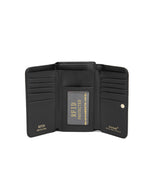 Serenade - WSF4502 AMIRA Medium Leather Wallet - Black