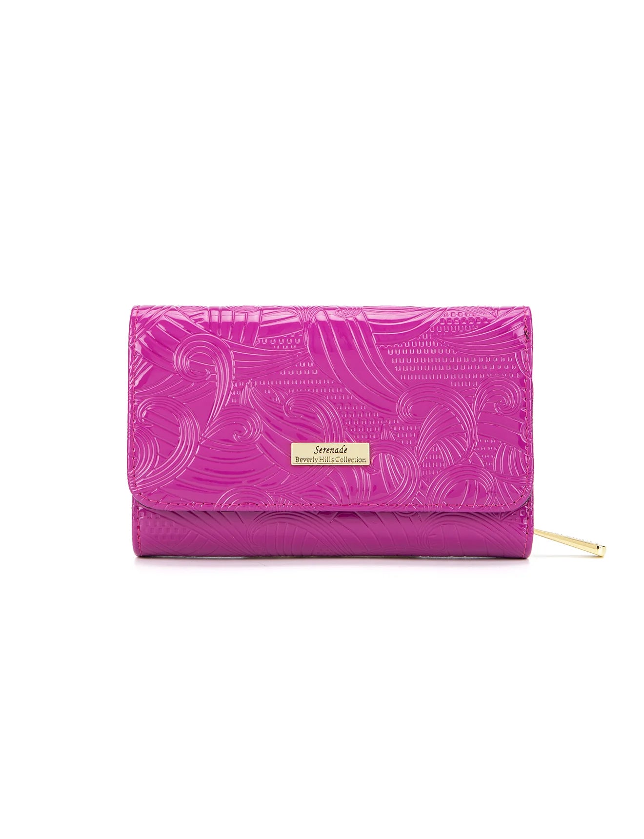 Serenade - WSF4502 AMIRA Medium Leather Wallet - Magenta
