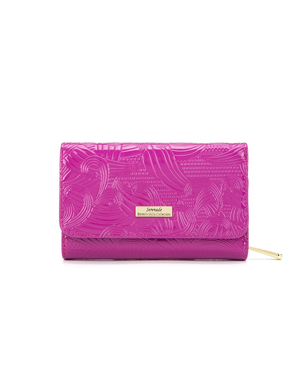 Serenade - WSF4502 Amira Medium Leather Wallet - Magenta