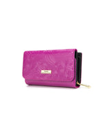 Serenade - WSF4502 AMIRA Medium Leather Wallet - Magenta