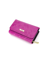 Serenade - WSF4502 AMIRA Medium Leather Wallet - Magenta