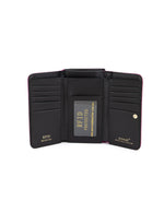 Serenade - WSF4502 AMIRA Medium Leather Wallet - Magenta