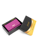 Serenade - WSF4502 AMIRA Medium Leather Wallet - Magenta