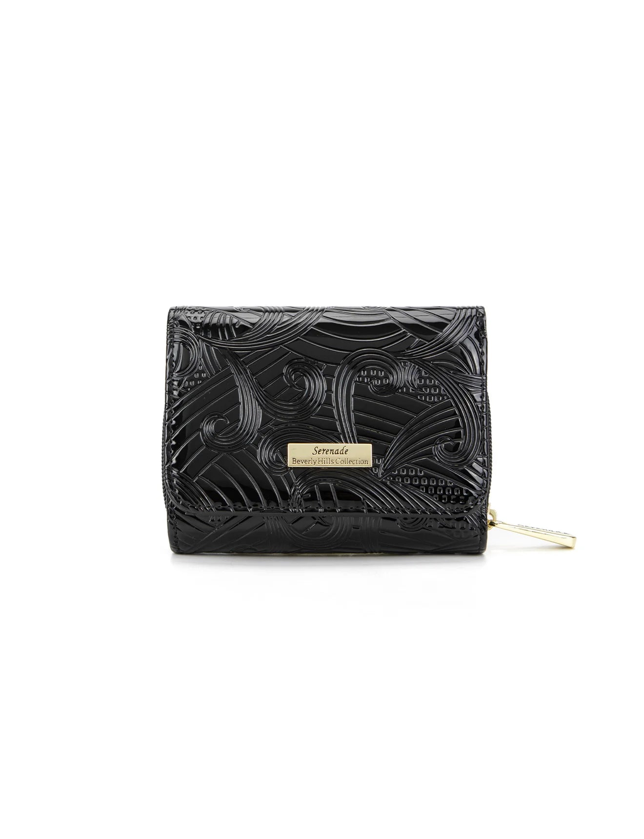 Serenade - WSF4503 AMIRA Small Leather Wallet - Black