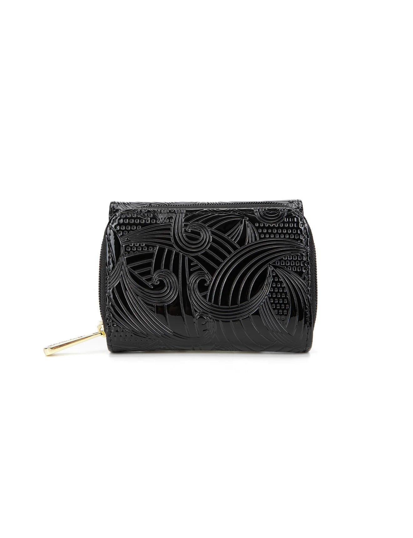 Serenade - WSF4503 AMIRA Small Leather Wallet - Black