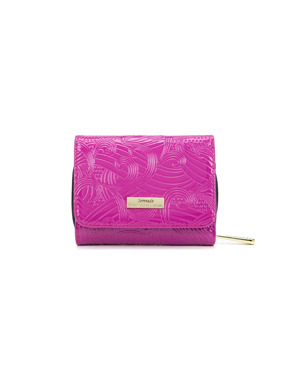Serenade - WSF4503 Amira Small Leather Wallet - Magenta