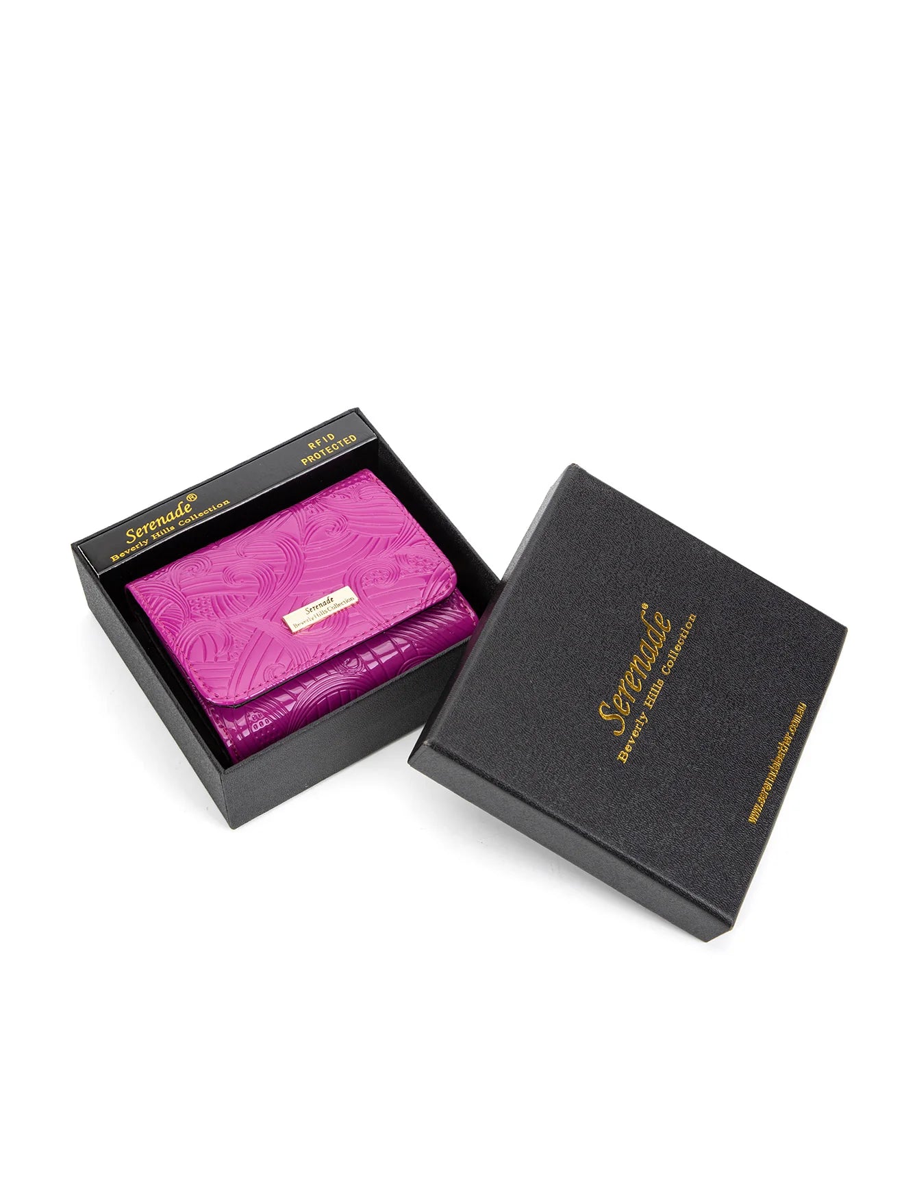 Serenade - WSF4503 AMIRA Small Leather Wallet - Magenta