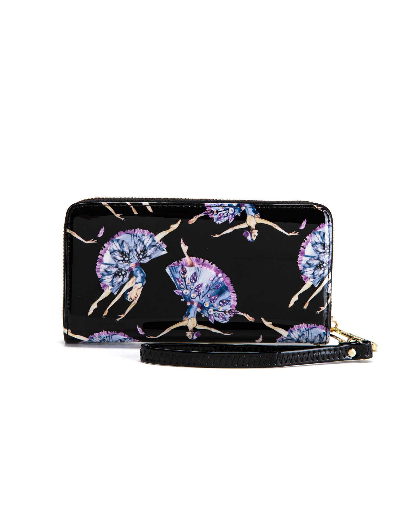 Serenade - WSF4816 Ballerina Zip Around Leather Wallet